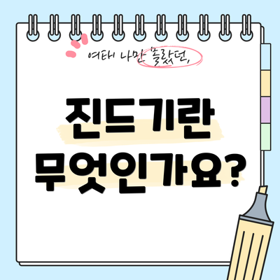진드기란 무엇인가요?
