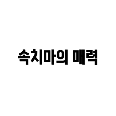 속치마의 매력