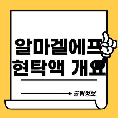 알마겔에프 현탁액 개요