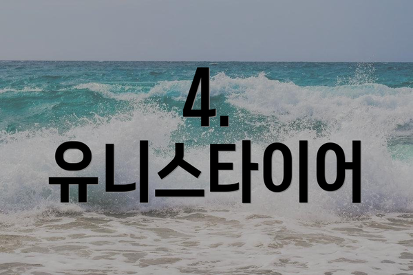 4. 유니스타이어