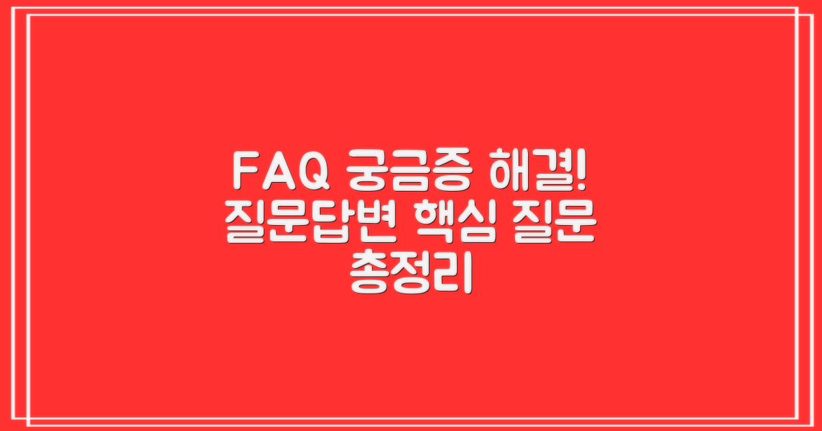 자주 묻는 질문