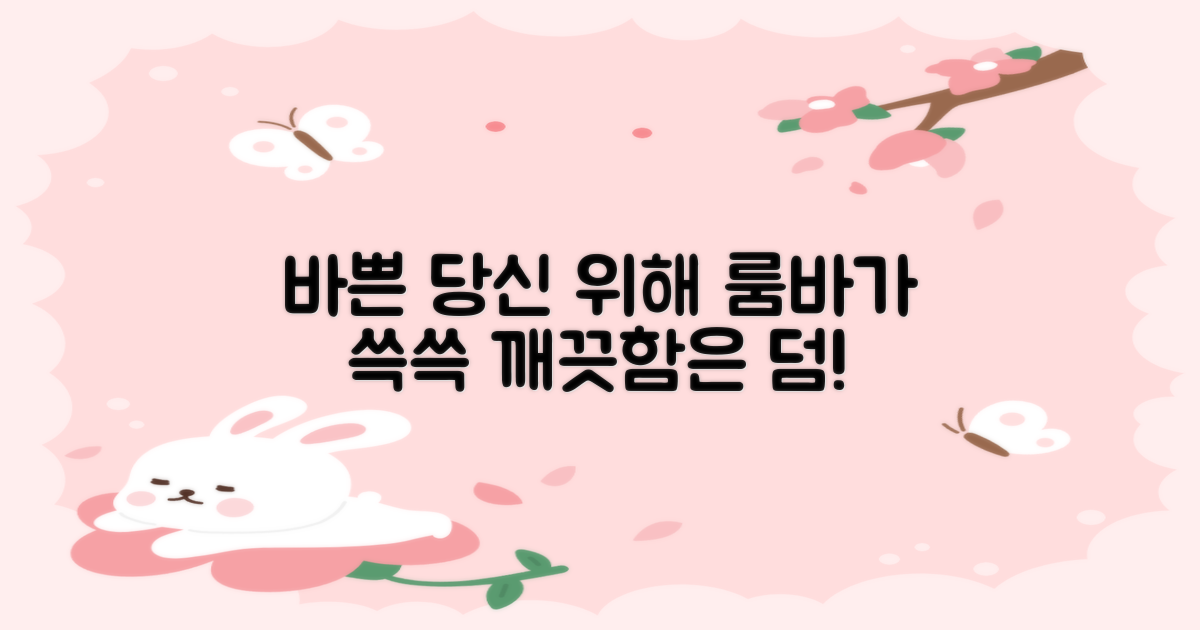 룸바, 바쁜 당신을 위해