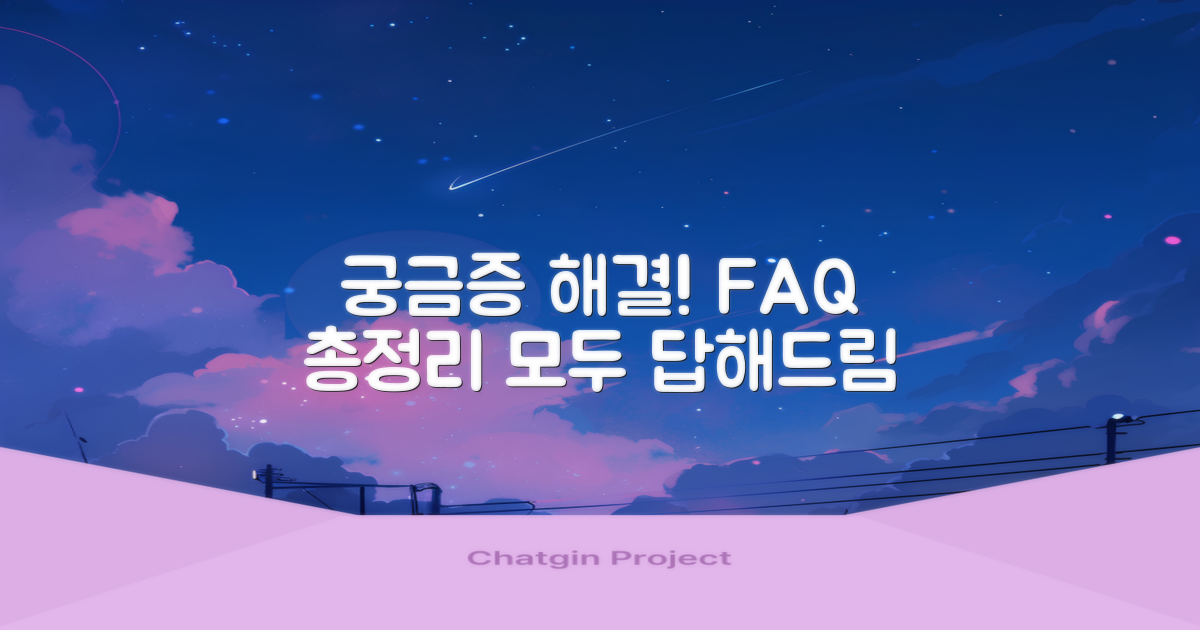 자주 묻는 질문