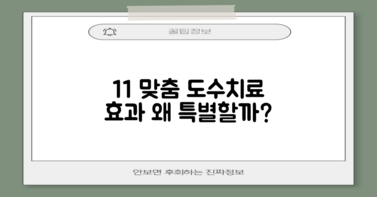 1:1 맞춤 도수치료 효과, 왜 특별할까요?