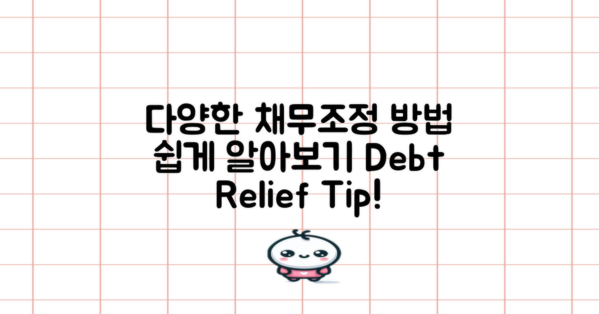 다양한 채무조정 방법